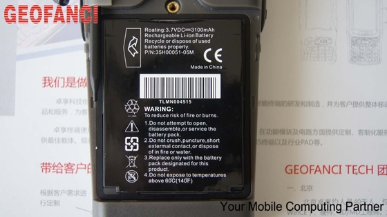 3.2inch 13.5MHZ Leser HF RFID industrieller Hand-Rfid Leser-Verfasser PDAs verwendet in GPS